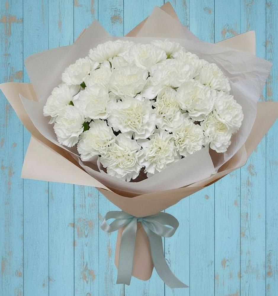 Букет цветов из: Гвоздики в Новом-Осколе