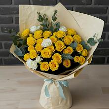 Букет цветов из:  Розы #REPLACE_PRED# Новом-Осколе