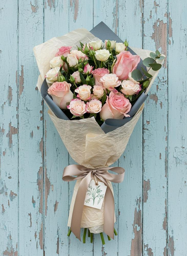 Букет цветов из: Розы в Новом-Осколе