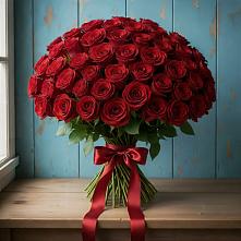Букет Красные розы Блэк Меджик в Новом-Осколе