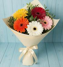 Букет цветов из:  Герберы в Новом-Осколе