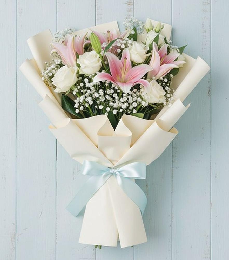 Букет цветов из: Лилии в Новом-Осколе