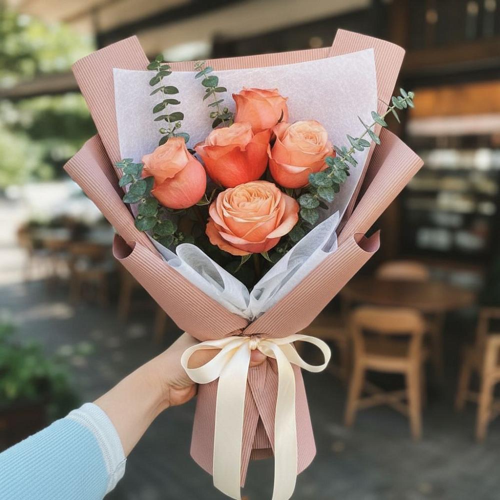 Букет цветов из: Розы в Новом-Осколе