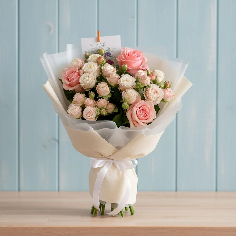 Букет цветов из: Розы в Новом-Осколе