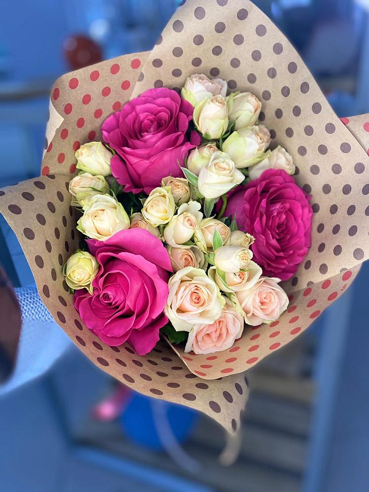 Букет цветов из: Розы в Новом-Осколе