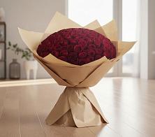 Букет 101 Красная роза в Новом-Осколе