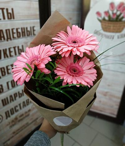 Букет цветов из: Герберы в Новом-Осколе