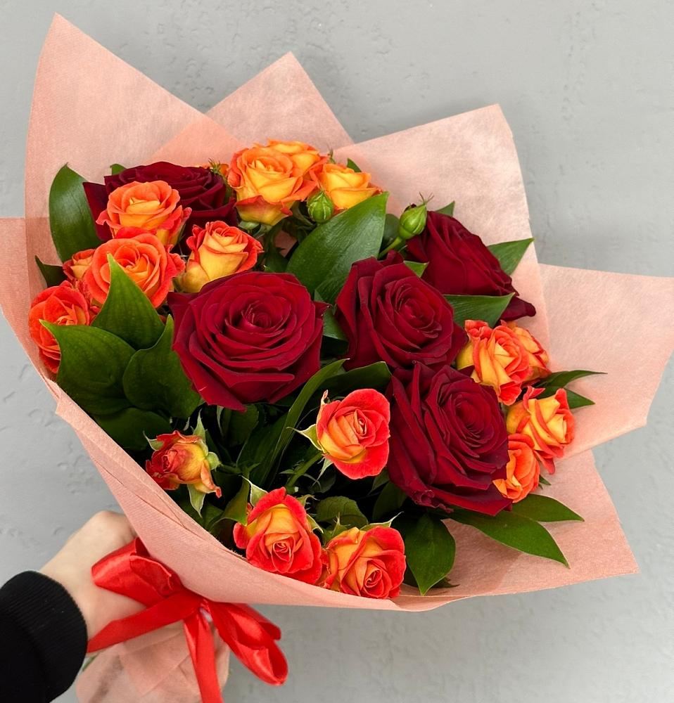 Букет Любовь и восторг в Новом-Осколе