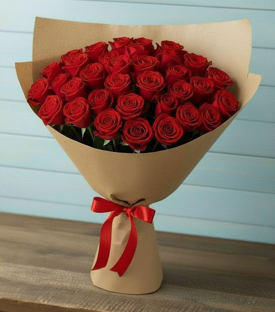 Букет Красные розы Милано в Новом-Осколе