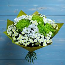 Букет цветов из:  Хризантемы в Новом-Осколе