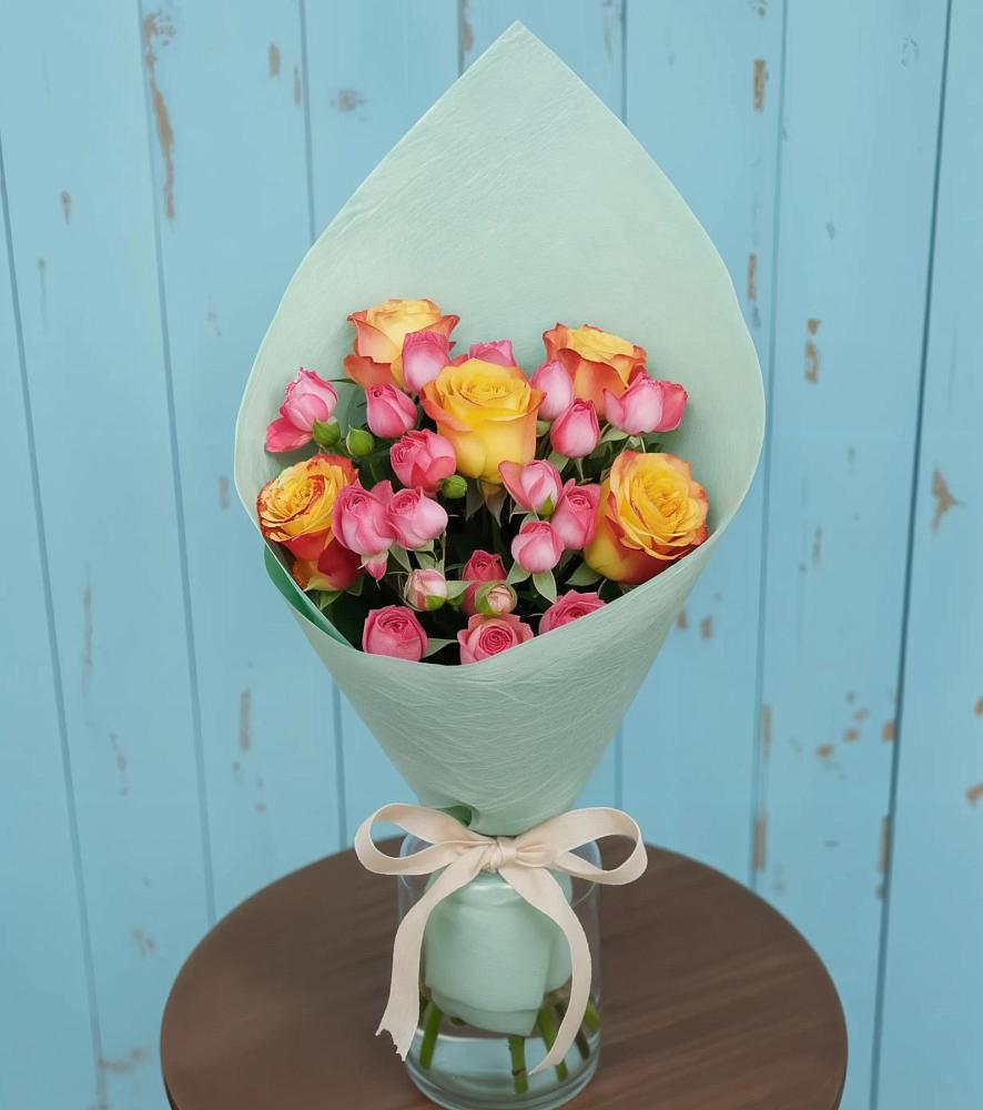 Букет цветов из: Розы в Новом-Осколе