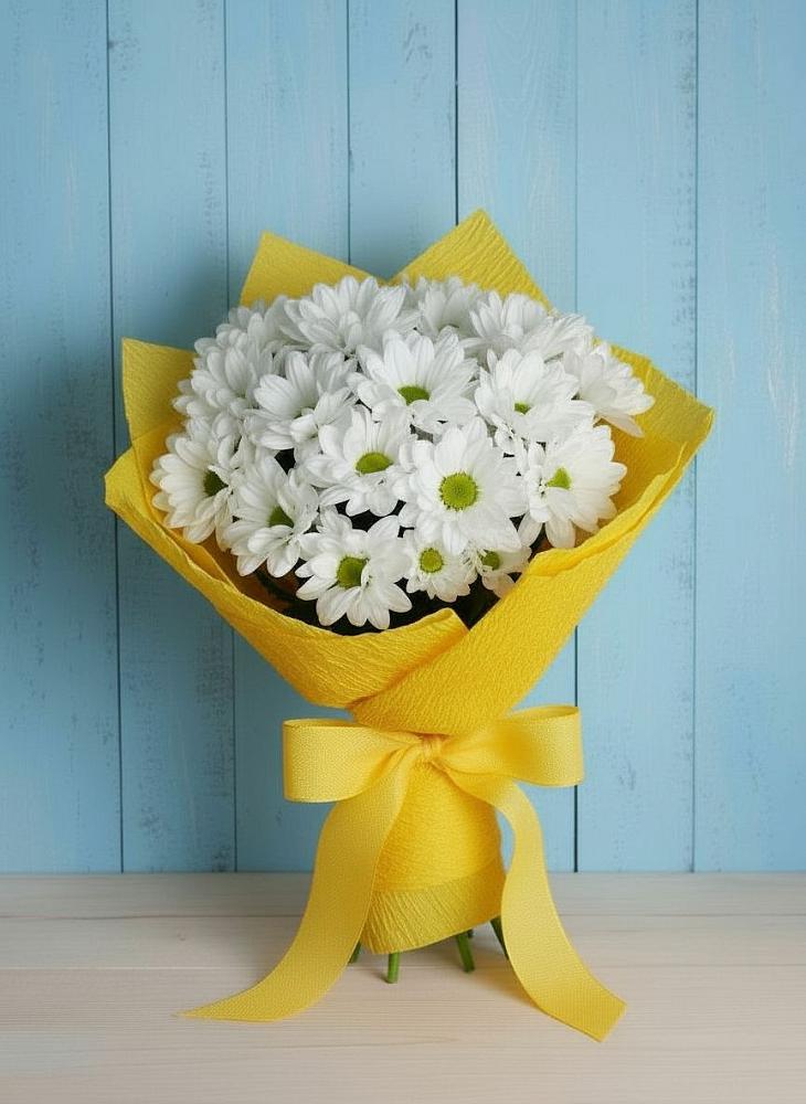 Букет цветов из: Хризантемы в Новом-Осколе