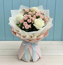 Букет цветов из:  Розы в Новом-Осколе