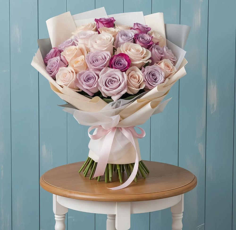 Букет цветов из: Розы в Новом-Осколе