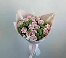 Букет цветов из:  Розы и Хризантемы #REPLACE_PRED# Новом-Осколе