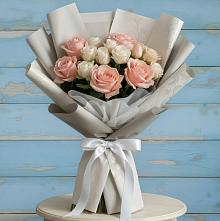 Букет цветов из:  Розы в Новом-Осколе