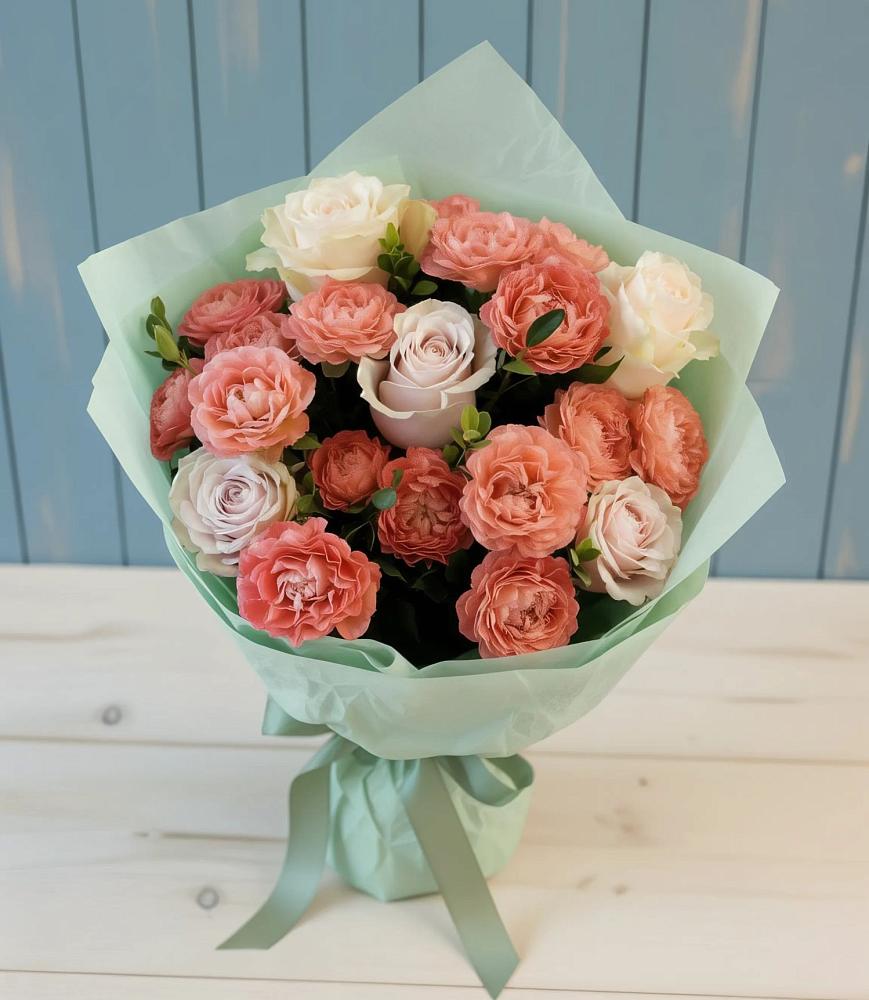 Букет цветов из: Розы в Новом-Осколе