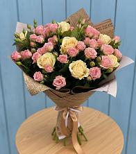 Букет цветов из:  Розы в Новом-Осколе