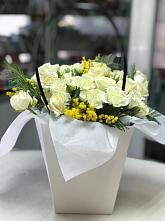 Цветочная композиция из Розы  в Новом-Осколе