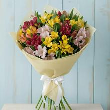 Букет цветов из:  Альстромерии в Новом-Осколе