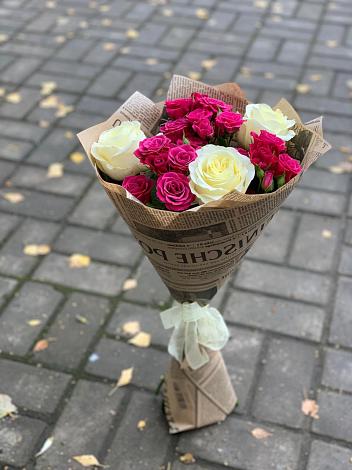 Букет цветов из: Розы в Новом-Осколе