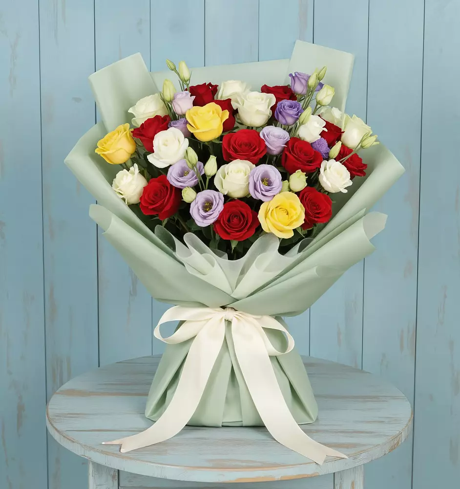 Букет цветов из: Розы в Новом-Осколе