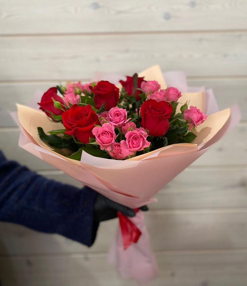 Букет цветов из: Розы в Новом-Осколе