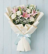 Букет цветов из:  Лилии в Новом-Осколе