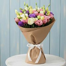 Букет цветов из:  Лизиантусы в Новом-Осколе
