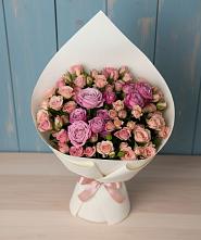 Букет цветов из:  Розы #REPLACE_PRED# Новом-Осколе