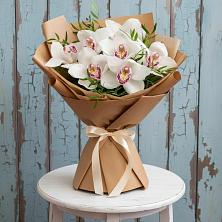 Букет цветов из:  Орхидеи и Розы в Новом-Осколе